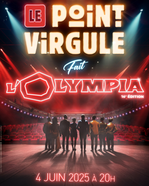 Le Point Virgule Affiche Concert Olympia Paris