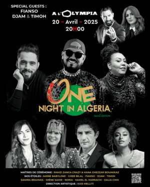 One Night In Algeria Visuel Concert Olympia Paris 2